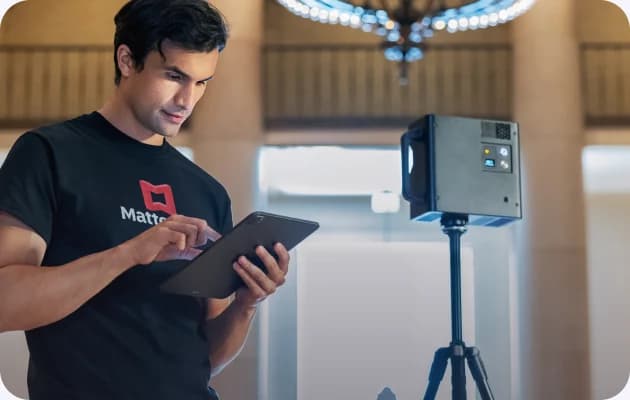 Realizacja wirtualnego spaceru kamerą Matterport